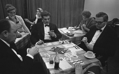 عمر الشريف يلعب بريدج، ديسمبر 1967